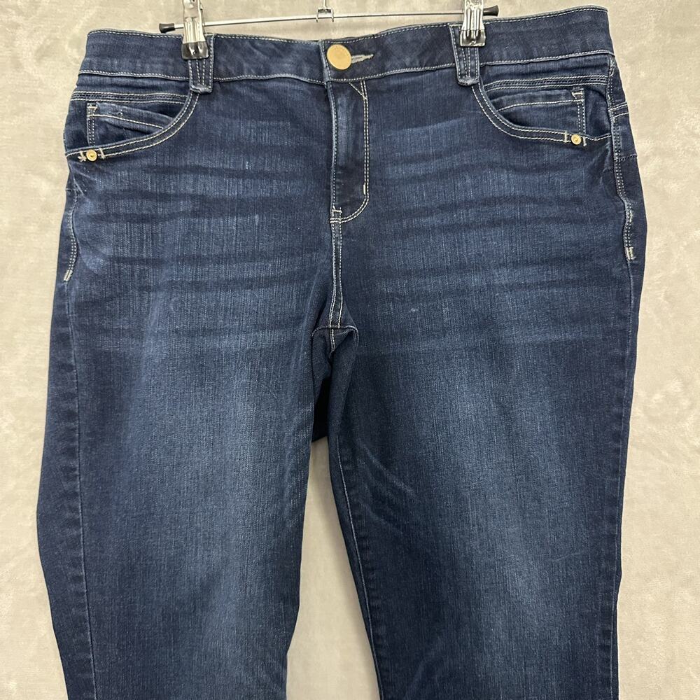 Democracy Ab Solution Skinny Jeans Stretch Womens Size 18 (Fits 36x27) —READ‎ - Picture 2 of 13